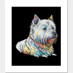 West Highland White Terrier Art Posters and Art